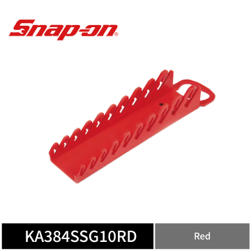 Snap-on 10格短扳手收納架 (紅)