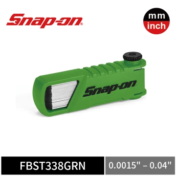 Snap-on 38件式 公/英制 標準型厚薄規組 (間隙規) (綠)