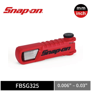 Snap-on 25件式 公/英制 高精度型厚薄規組 (間隙規) (紅)