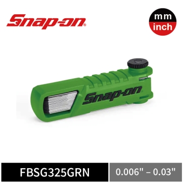 Snap-on 25件式 公/英制 高精度型厚薄規組 (間隙規) (綠)