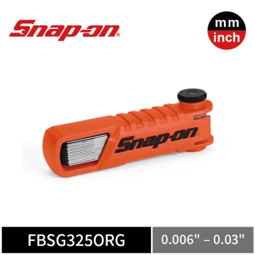 Snap-on 25件式 公/英制 高精度型厚薄規組 (間隙規) (橘)