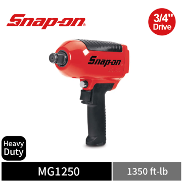 Snap-on 3/4" Drive Heavy-Duty 氣動衝擊扳手 (1800 牛頓米／1350 ft-lb) (紅)