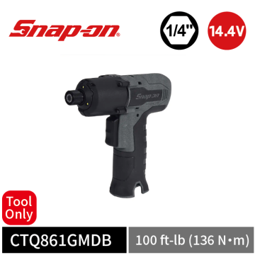 Snap-on 14.4V 1/4" Hex MicroLithium 快拆式無線衝擊起子 (Tool Only) (槍灰)