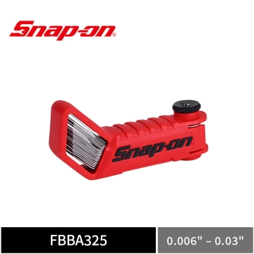 Snap-on 25件式 公/英制 45º 偏移厚薄規組 (間隙規) (紅)