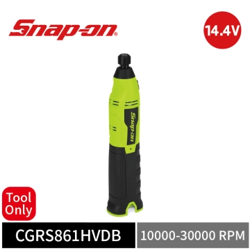 Snap-on 14.4V 無線直柄刻磨機 (Tool Only) (螢光黃)