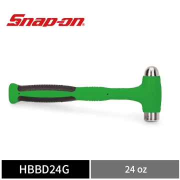 Snap-on 24oz 軟握把定擊圓頭鎚 (無反彈鎚) (綠)