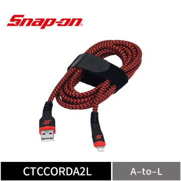 Snap-on 2M 工業級充電傳輸線 (A-to-Lightning)