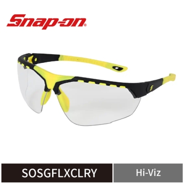 Snap-on Ultra-Flex 超彈性安全眼鏡 (螢光黃)