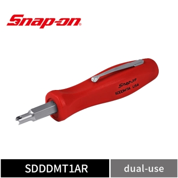 Snap-on 口袋型兩用螺絲起子 (附可逆 T10／氣嘴芯雙頭起子頭)