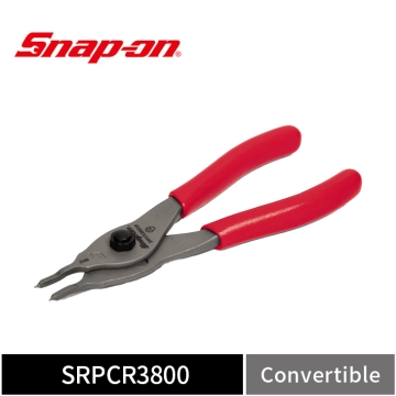 Snap-on 兩用直頭扣環鉗 (卡簧鉗) (紅)