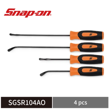 Snap-on 4件式 Instinct® 油封拆卸工具組 (橘) 油封鉤