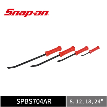 Snap-on 4件式 可敲擊型撬棒組 (紅)