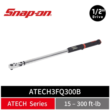 Snap-on 1/2" Drive TechAngle® 活動式快拆電子扭力扳手 (15–300 ft-lb)