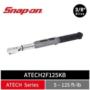 Snap-on 3/8" Drive TechAngle® 活動式電子扭力扳手 (5–125 ft-lb)