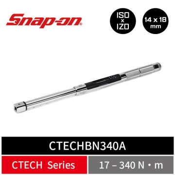 Snap-on ISO 14x18 mm ControlTech® 換頭式電子扭力扳手 (17–340 N•m)