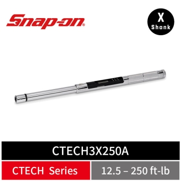 Snap-on X-Shank ControlTech® 換頭式工業級電子扭力扳手 (12.5–250 ft-lb)