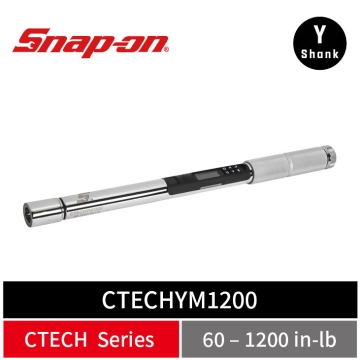 Snap-on Y-Shank ControlTech® 換頭式微型電子扭力扳手 (60–1200 in-lb)