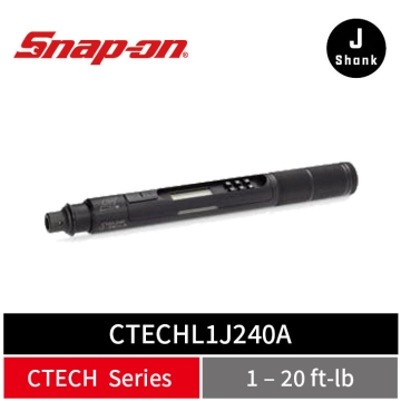 Snap-on J-Shank ControlTech® 換頭式工業級電子扭力扳手 (1–20 ft-lb)