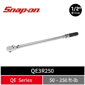 Snap-on 1/2" Drive 四分 機械扭力扳手 (50–250 ft-lb) (黑)