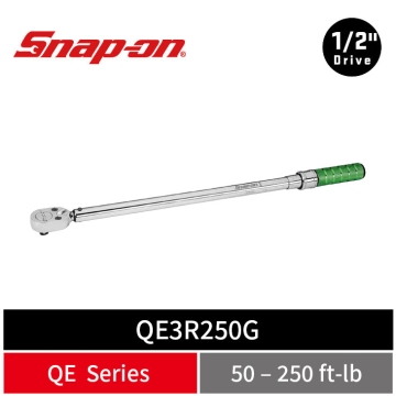Snap-on 1/2" Drive 四分 機械扭力扳手 (50–250 ft-lb) (綠)