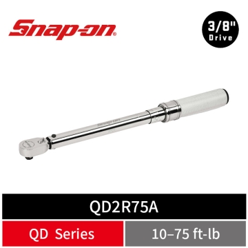 Snap-on 3/8" Drive 三分 機械扭力扳手 (10–75 ft-lb)