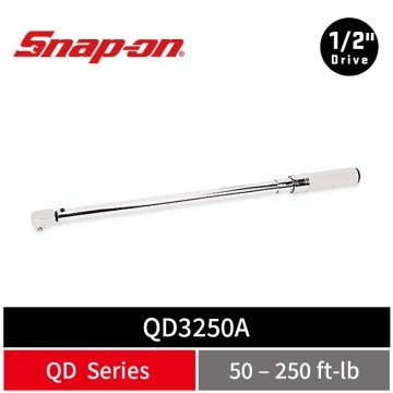 Snap-on 1/2" Drive 英制 四分 機械扭力扳手 (50–250 ft-lb)