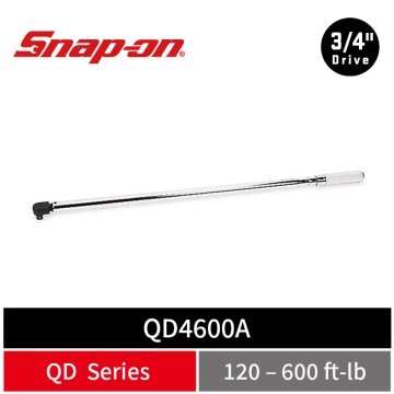 Snap-on 3/4" Drive 英制 高扭力 機械扭力扳手 (120–600 ft-lb)