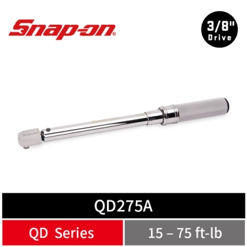 Snap-on 3/8" Drive 英制 三分 機械扭力扳手 (15–75 ft-lb)