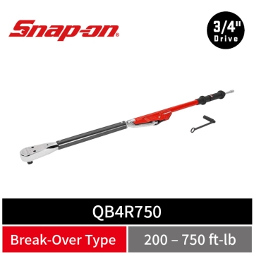 Snap-on 3/4" Drive 重載級 折彎式機械扭力扳手 (200–750 ft-lb) 卡車用