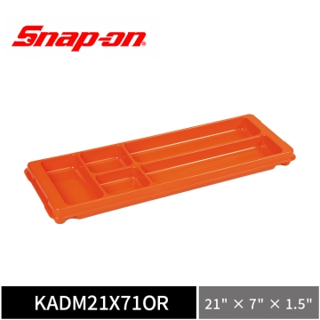 Snap-on 可磁吸零件收納托盤 type-1 (橘)