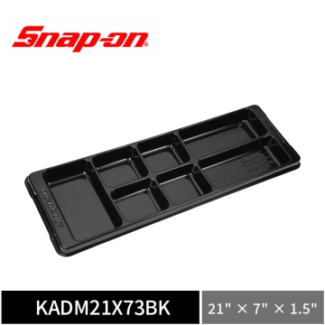 Snap-on 可磁吸零件收納托盤 type-3 (黑)