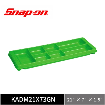 Snap-on 可磁吸零件收納托盤 type-3 (綠)