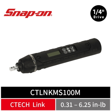 Snap-on 1/4" Square ControlTech® Link 微型電子扭力起子 (0.31–6.25 in-lb)