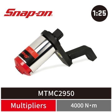 Snap-on 1/2"F × 1"M 1：25 輕量型手動扭力倍力器 (2950 ft-lb／4000 N•m) 倍力扳手