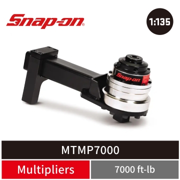 Snap-on 1/2"F × 1-1/2"M 1：135 板式手動扭力倍力器 (7000 ft-lb／9400 N•m) 倍力扳手