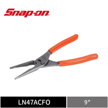 Snap-on 9" Talon Grip™ 尖嘴鯉魚鉗 (橘)