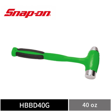 Snap-on 40oz 軟握柄定擊圓頭鎚 (無反彈鎚) (綠)