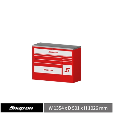 Snap-on 53" 頂級十一抽工具櫃 (紅)