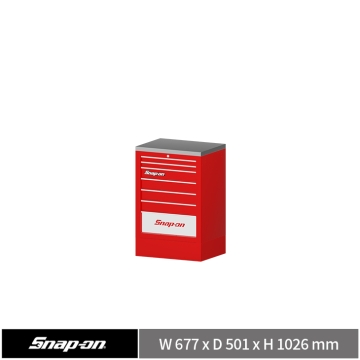 Snap-on 26" 頂級七抽工具櫃 (紅)