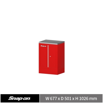 Snap-on 26" 頂級雙開門工具櫃 (紅)