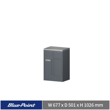 Blue-Point® 26" 資源回收服務櫃 (深灰) YSP 2.0