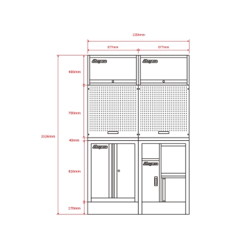 snap on 雙開捲紙 黑白尺寸