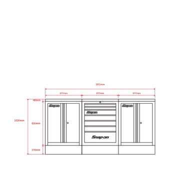 snap on 雙開七抽雙開 下櫃 尺寸