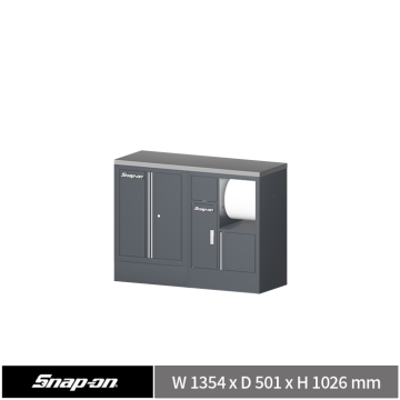 Snap-on 52" 工具櫃組合 (雙開門+資源回收) (深灰) YSP 2.0
