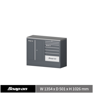 Snap-on 52" 工具櫃組合 (雙開門+7抽) (深灰) YSP 2.0