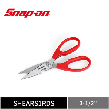 Snap-on® 3.5" 專業多功能萬用剪刀 (紅)
