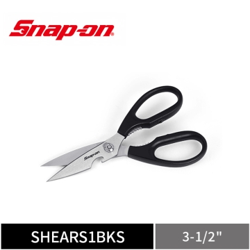Snap-on® 3.5" 專業多功能萬用剪刀 (黑)