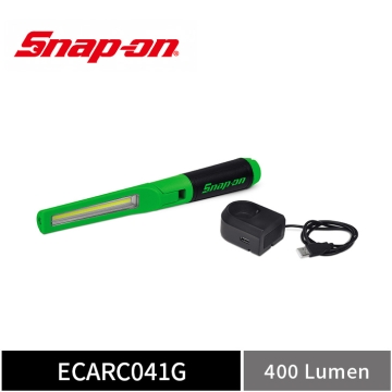 Snap-on 400流明 UV 多功能轉向維修燈 (含充電座) (綠)