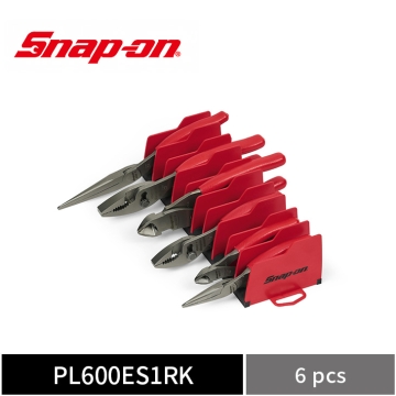 Snap-on 6件式 精選多用途鉗工具組 附工具收納托盤 (紅)