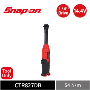 Snap-on 14.4V 1/4" 二分 54Nm 長頸無刷電動棘輪扳手 (Tool Only) (紅)